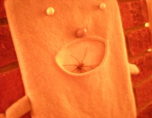 a Spider eating PegBag