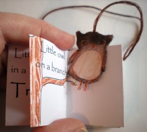 Little Owl bookmark